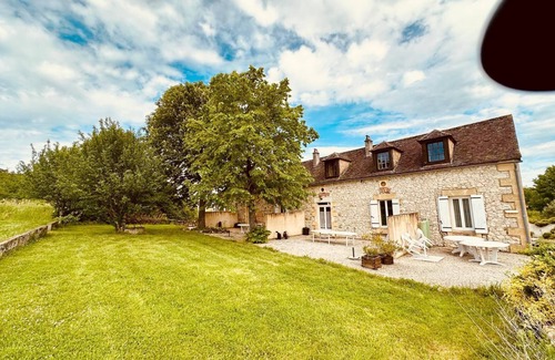 Gageac-et-Rouillac Cabaña | 8-bed gite with swimming pool in the heart of Périgord near Monbazillac and Bergerac