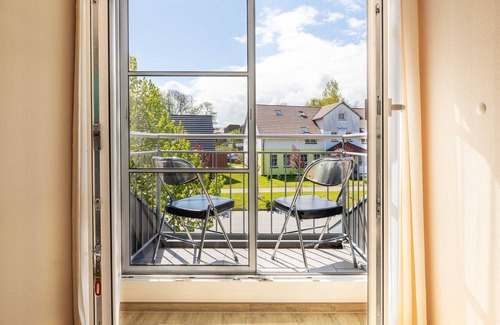 Pepelow Apartamento | (8) Matthias, 2-room apartment, loggia, upper floor - Ostseeferienhaus Drachenflieger Pepelow