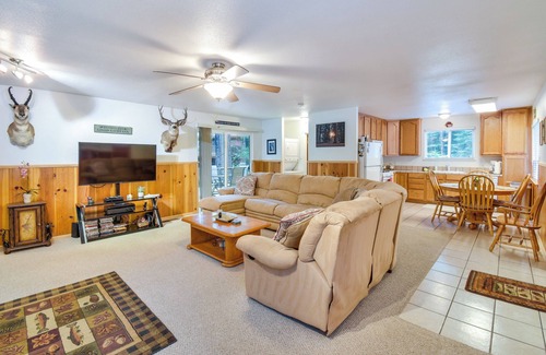 Cold Springs Cabina | 8 Mi to Dodge Ridge Mtn: Peaceful Cabin w/ Deck!
