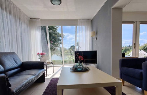 Vlagtwedde Casa | Gratis 8 p. Villa con terraza y jardín en el agua, wifi gratis + piscina