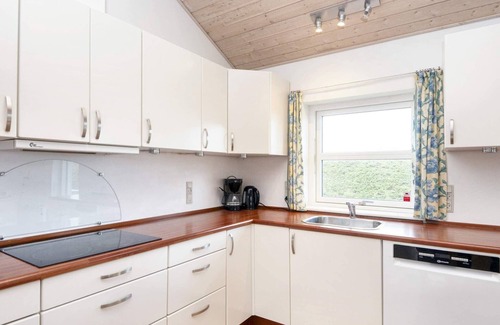 Hvidbjerg Strand Casa | Moderna casa de vacaciones en Borkop Jutlandia con sauna
