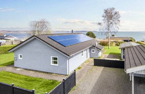 Hvidbjerg Strand Casa | Moderna casa de vacaciones en Borkop Jutlandia con sauna