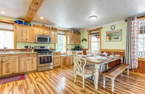 Marion Center Casa | 8 Private Acres Little Mahoning Creek Cabin!