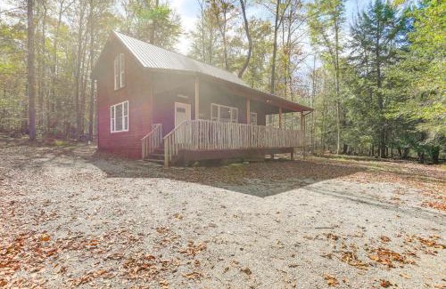 Marion Center Casa | 8 Private Acres Little Mahoning Creek Cabin!
