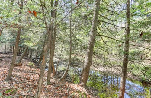 Marion Center Casa | 8 Private Acres Little Mahoning Creek Cabin!