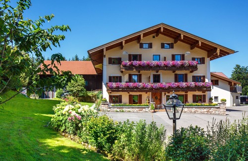 Ruhpolding Apartamento | -08- Apartamento "Edelweiß" (45 m²), cocina extra, 1 dormitorio y 1 sala de estar, 2 pers, WiFi