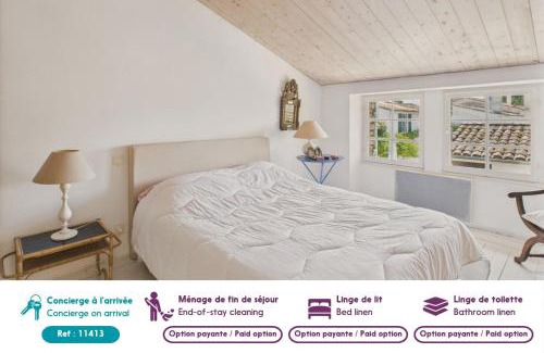 Les Portes-en-Re Casa | 800 m de la plage, maison pour 4 avec terrasse