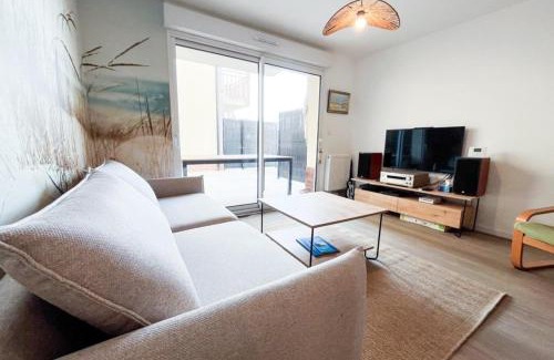 Stella-Plage Casa | 85 m house with terrace in Stella-Plage