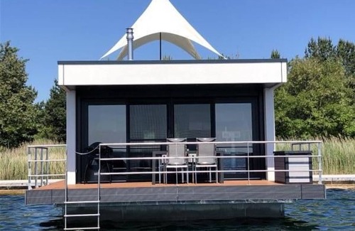 Vetschau/Spreewald Alquiler De Eote | 9. Schwimmendes Ferienhaus Dolcevita - Schwimmende Ferienhäuser Gräbendorfer See