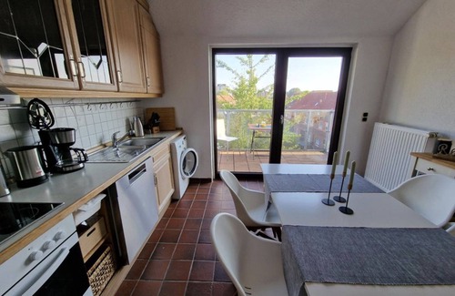 Heppens Apartamento | 98qm Wohnung im Villenviertel - Voll Ausgestattet mit Balkon und Kamin + Wlan