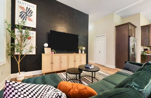 Point Breeze North Apartamento | 9Bedrooms+Netflix+Free Parking+BBQ Near Bakery Sq.
