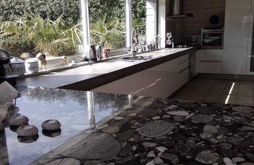 Gouville-sur-Mer Casa | Hermosa casa con piscina climatizada, playa a 5 minutos, bien ubicada para visitas culturales
