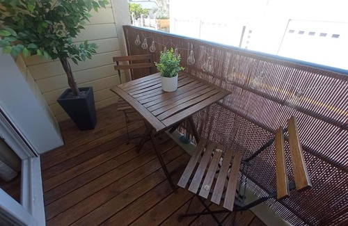 Saint-Martin de Brehal Apartamento | A 50 m de la plage, appartement de 35 m2 : Les pieds salés