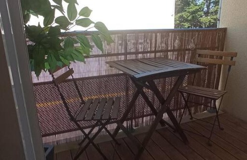 Saint-Martin de Brehal Apartamento | A 50 m de la plage, appartement de 35 m2 : Les pieds salés