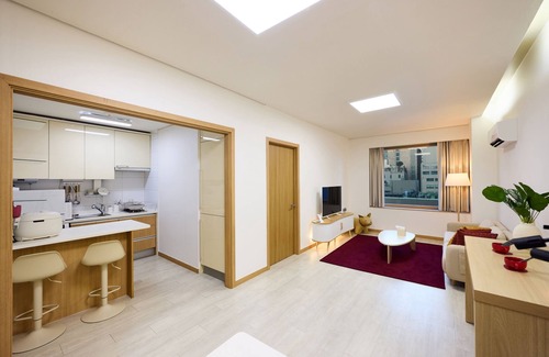 Yeoksam Apartamento | A clean two-bedroom home right in front of Seolleung Station
