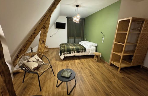 Mont-pres-Chambord Cama Y Desayuno | A cocooning room on the edge of the forest