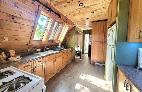 Beaver Island Casa | A Frame cabin with a short stroll to a gorgeous sandy beach!