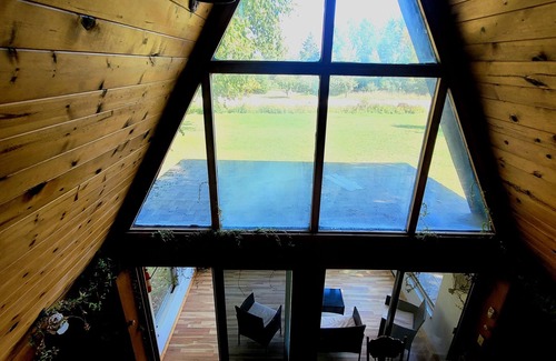 Beaver Island Casa | A Frame cabin with a short stroll to a gorgeous sandy beach!