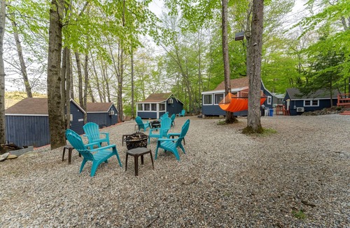 Alton Bay Cabina | A great cabin with lake views & access! Now Featuring AC/ Wi-Fi- & TV