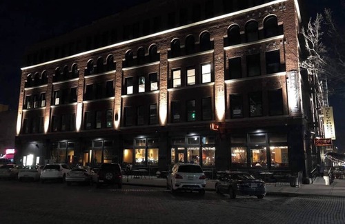 Old Market Apartamento | A historic movie themed, 1,200 square foot loft in the heart of the Old Market