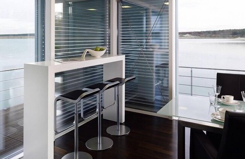 Geierswalde Casa | Una casa de vacaciones en Geierswalde con terraza en la azotea