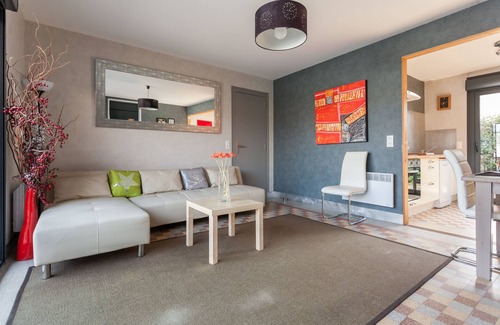 Carcans Plage Villa | Casa con piscina privada climatizada de grilletes playa, 50 m pla