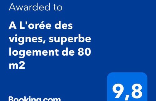 Wangen Apartamento | A L'orée des vignes, superbe logement de 80 m2