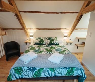 Saint-Malon-sur-Mel Casa | A La Mémoire de Merlin " Gîte Le Miroir Aux Fées "