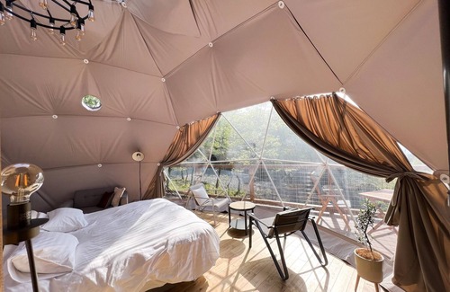 Daisen Cabina | A large glamping facility with a maximum size of 2 / Saihaku-gun Tottori