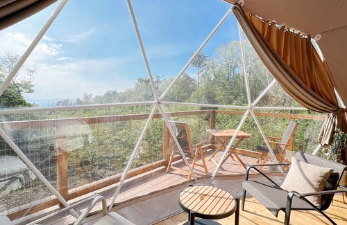 Daisen Cabina | A large glamping facility with a maximum size of 2 / Saihaku-gun Tottori