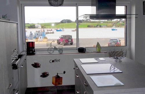 Penestin Casa | Casa A'MAG con vistas a la desembocadura del feo puerto de Tréhiguier
