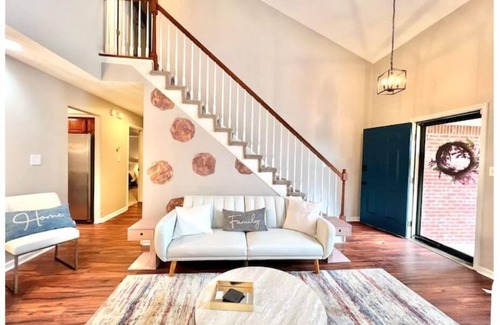 Liberty Area Casa | A one of a kind home with a waffle and coffee bar, life sized games and comfort!