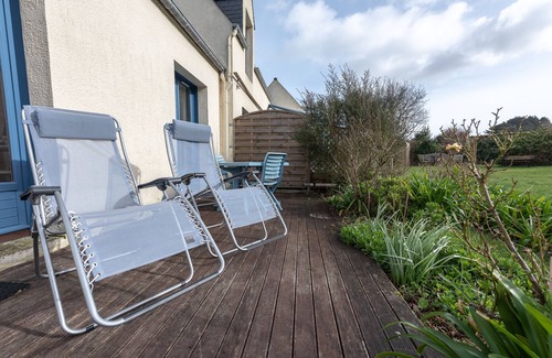 Pleumeur-Bodou Apartamento | T2 Nivel de jardín tranquilo, orientado al sur, cerca del mar, posibles pernoctaciones fuera de temporada