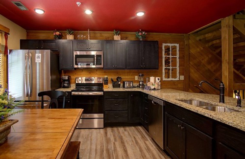 Gatlinburg Chalet De Esquí | A Splash Of Blue