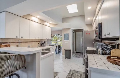 Fort Myers Casa | Oasis frente al mar, piscina privada climatizada en el soleado Florida