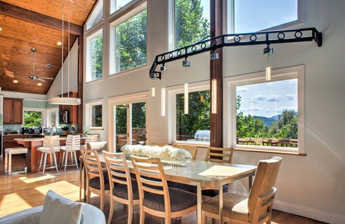 Rambling Ridge Casa | Una Secuencia Susurrante-Simplemente Lujosa, Espectacular, Exclusiva y Caliente TUB-Cerca de Hendersonville