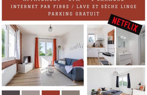 Angouleme Apartamento | A1 SWEET HOMES Angouleme l Secteur Sillac l Parking gratuit - Animaux acceptés