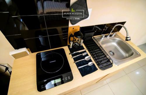 Cuautitlán Izcalli Apartamento | A20 SUITE BLACK & WHITE para 1 a 2 personas, Especialistas en CORTAS, MEDIANAS Y LARGAS ESTANCIAS en IZCALLI TEPOTZOTLAN perfecto para Familias, Turistas, Contratistas, Estudiantes, Empresas A sólo 5 min Izcalli 5 min Esmeralda 20 min Satélite 25 min AIFA