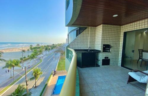 Aviacao Apartamento | A201 - Vista Mar | 3 Quartos c/Wifi e Churrasqueira