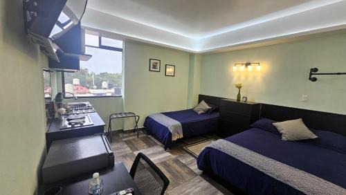 Cuautitlán Izcalli Apartamento | A22 SUITE BLACK MAX para 2 a 4 personas, Especialistas Cortas Medianas Largas Estancias, en IZCALLI TEPOTZOTLAN perfecto para Familias, Turistas, Contratistas, Estudiantes, Empresas A sólo 5 min Izcalli 5 min Esmeralda 20 min Satélite 25 min AIFA