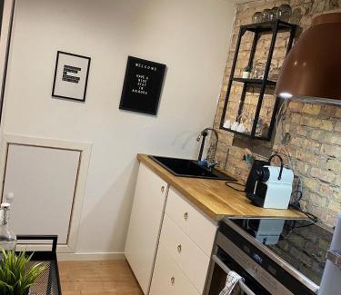 Aalborg Apartamento | Aalborgs mest centrale lille hyggelige New Yorker lejlighed