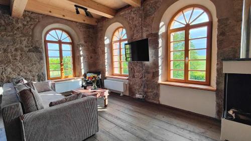 Grossharthau Apartamento | Ab 1 Pers HexenburgbeiDresden 2-geschossige Wohnung mit eigener Sauna, 2 Kaminen - Nähe Sächsische Schweiz Dresden