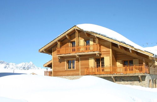 Bergers Chalet De Esquí | Grand + Charmant Chalet, acceso directo a pistas | Jacuzzi privado