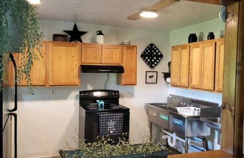 Danville Casa | Access to 3 bedrooms, laundry room, kitchen, Patio area, and 12 acres to roam