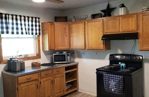 Danville Casa | Access to 3 bedrooms, laundry room, kitchen, Patio area, and 12 acres to roam