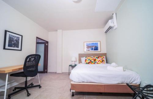 Santurce Hotel | Accessible Suite, Roll In Shower, Modern Design and Prime San Juan Location