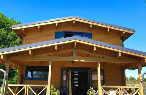 Sulniac Chalet De Esquí | Quiet accommodation for 6 people near Golfe du Morbihan, pets welcome
