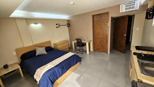 Cuautitlán Izcalli Apartamento | ACEQUIA SUITES WHITE & BLACK para 1 a 2 personas ESPECIALISTAS EN CORTAS, MEDIANAS Y LARGAS ESTANCIAS en IZCALLI TEPOTZOTLAN perfectas para Familias, Turistas, Contratistas, Estudiantes, Empresas y Ejecutivos a sólo 5 min Izcalli