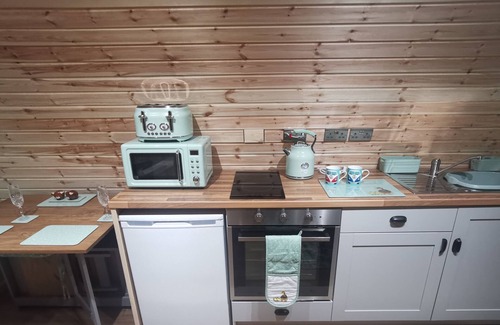 Spittal Cabina | Achmeney Glamping, larger than Average pod
