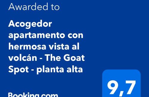 Alto Boquete Apartamento | Acogedor apartamento con hermosa vista al volcán - The Goat Spot - planta alta